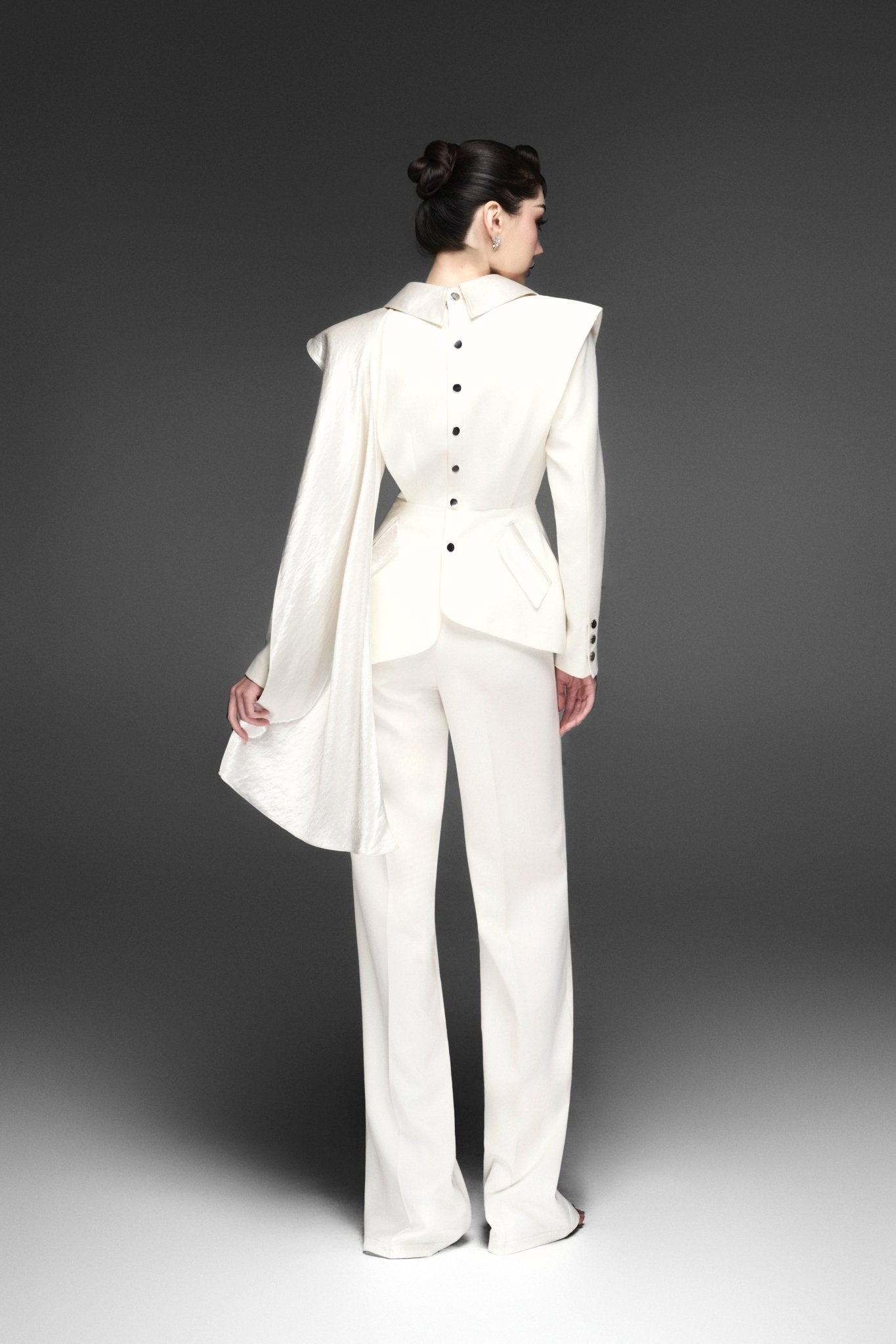 Mirage Cape Blazer x Desert Line Pants - Jadeiteth