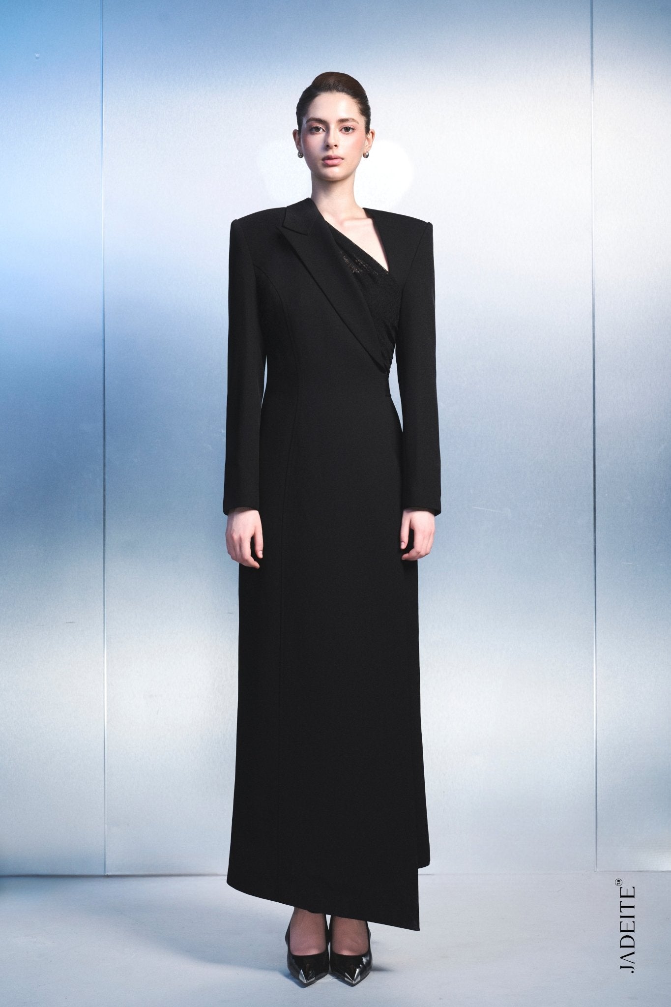Noir Horizon Long Blazer - Jadeiteth
