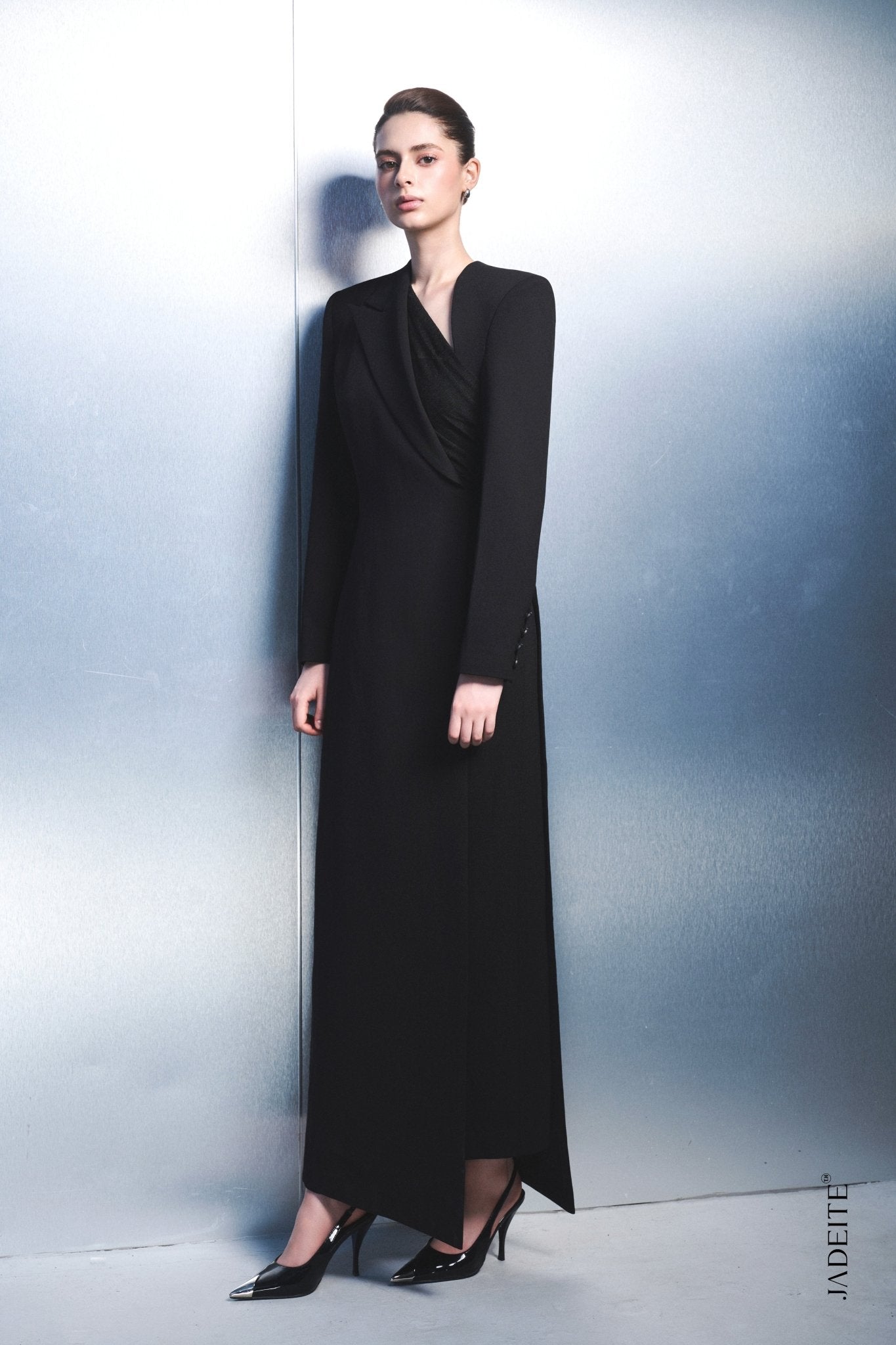 Noir Horizon Long Blazer - Jadeiteth
