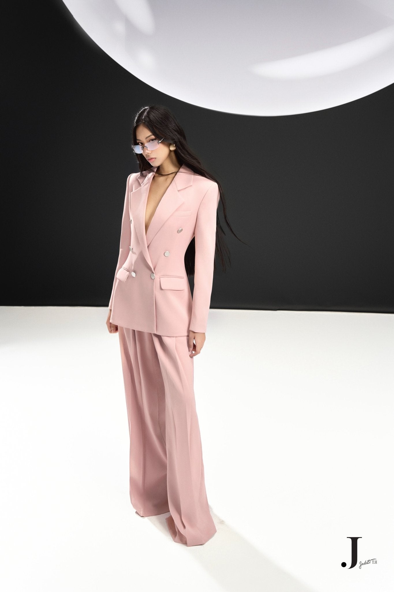 Rose Pink Vest x Rose Pink Pants - Jadeiteth
