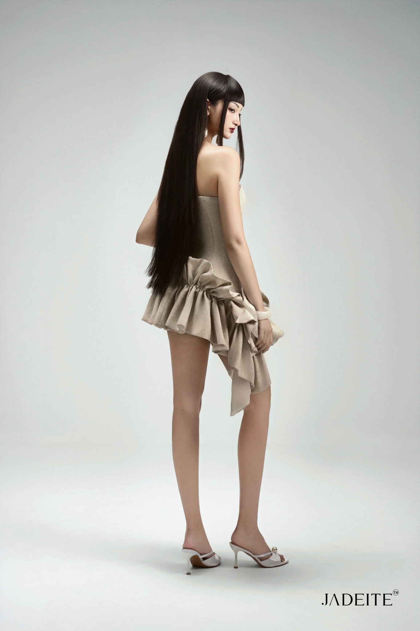 Seaweed N Strapless Dress - Jadeiteth