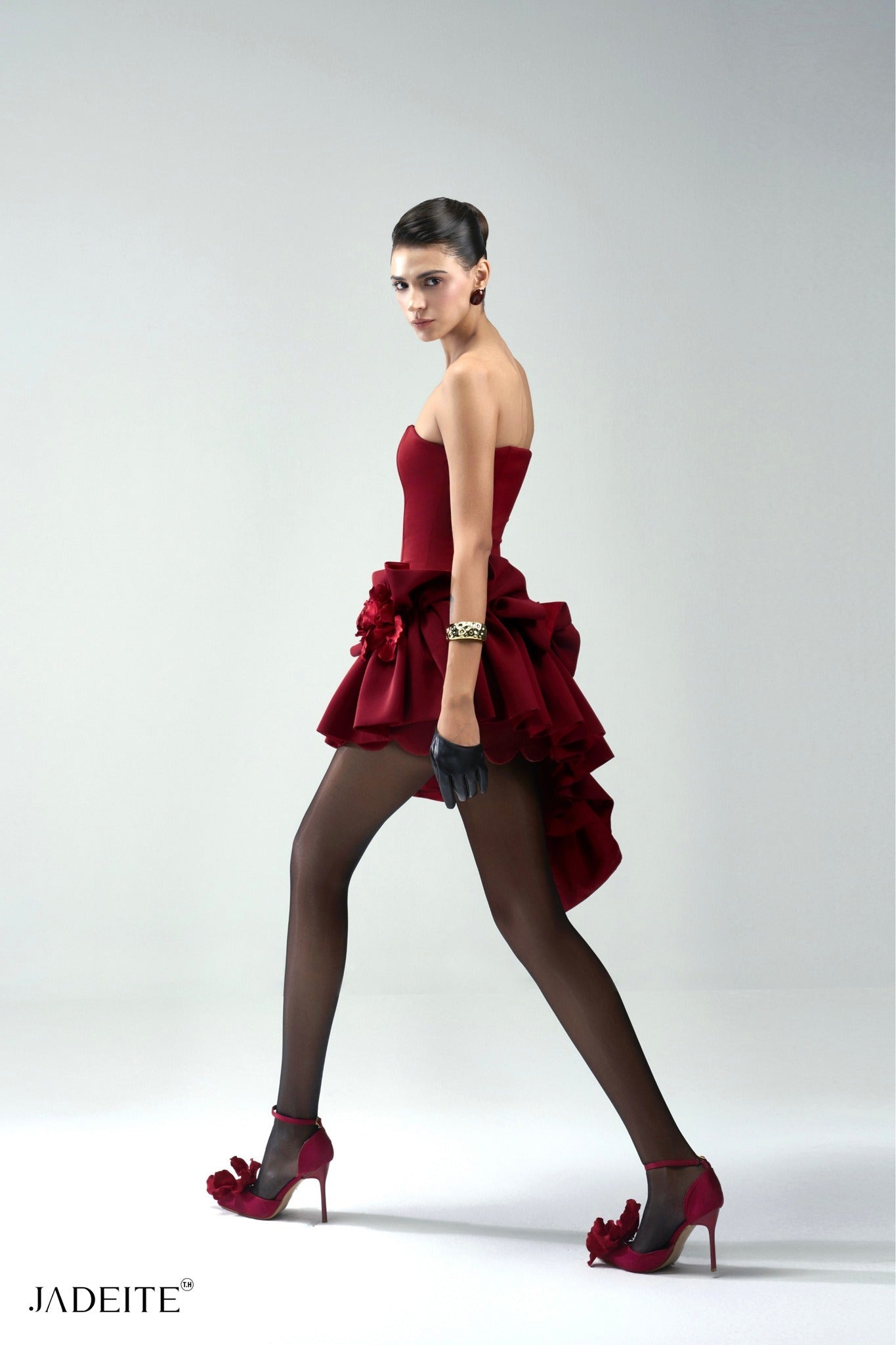 Seaweed R Strapless Dress - Jadeiteth