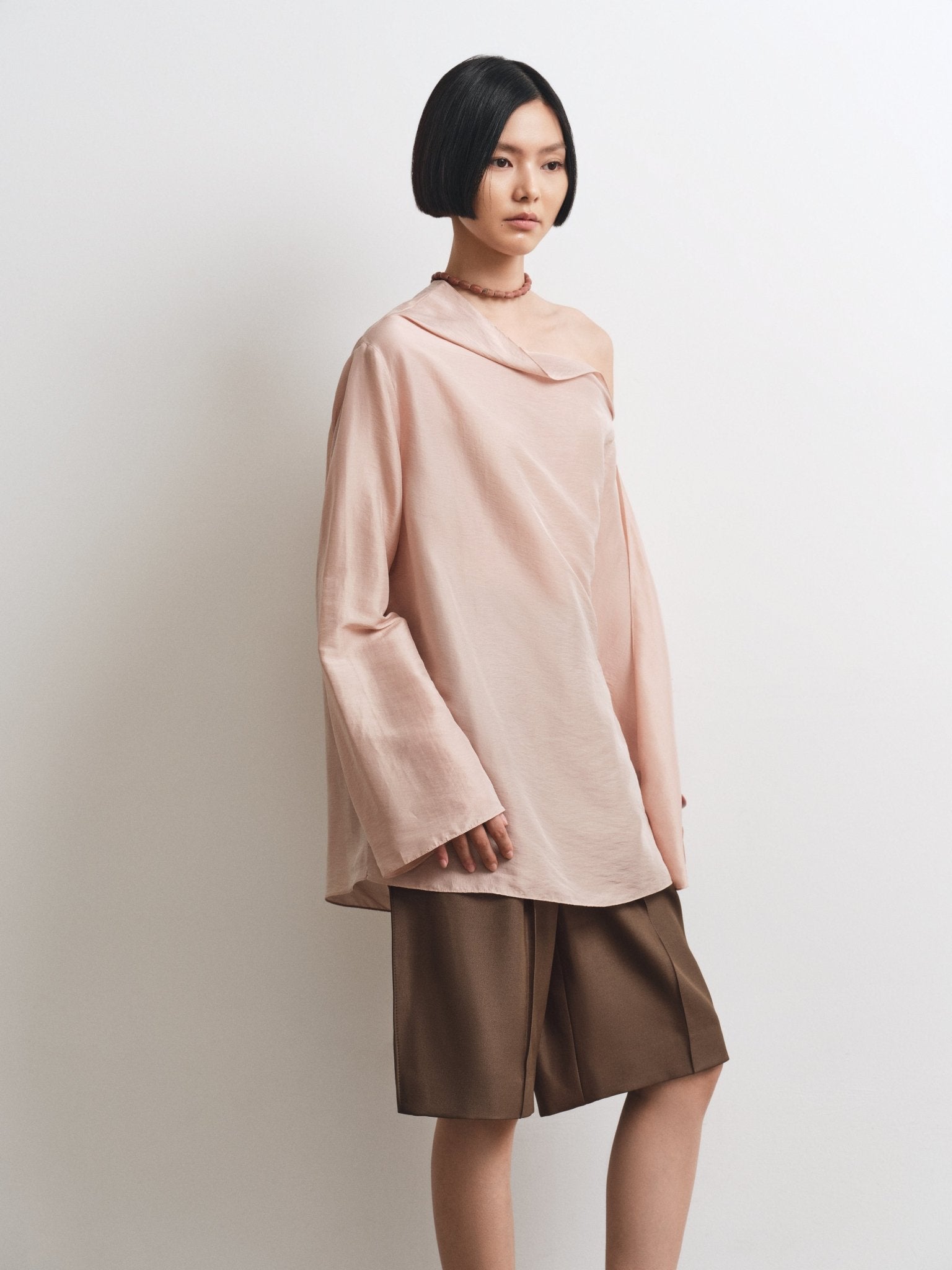 Shift Top & Barrel Short Set – Effortless Summer Elegance - Jadeiteth
