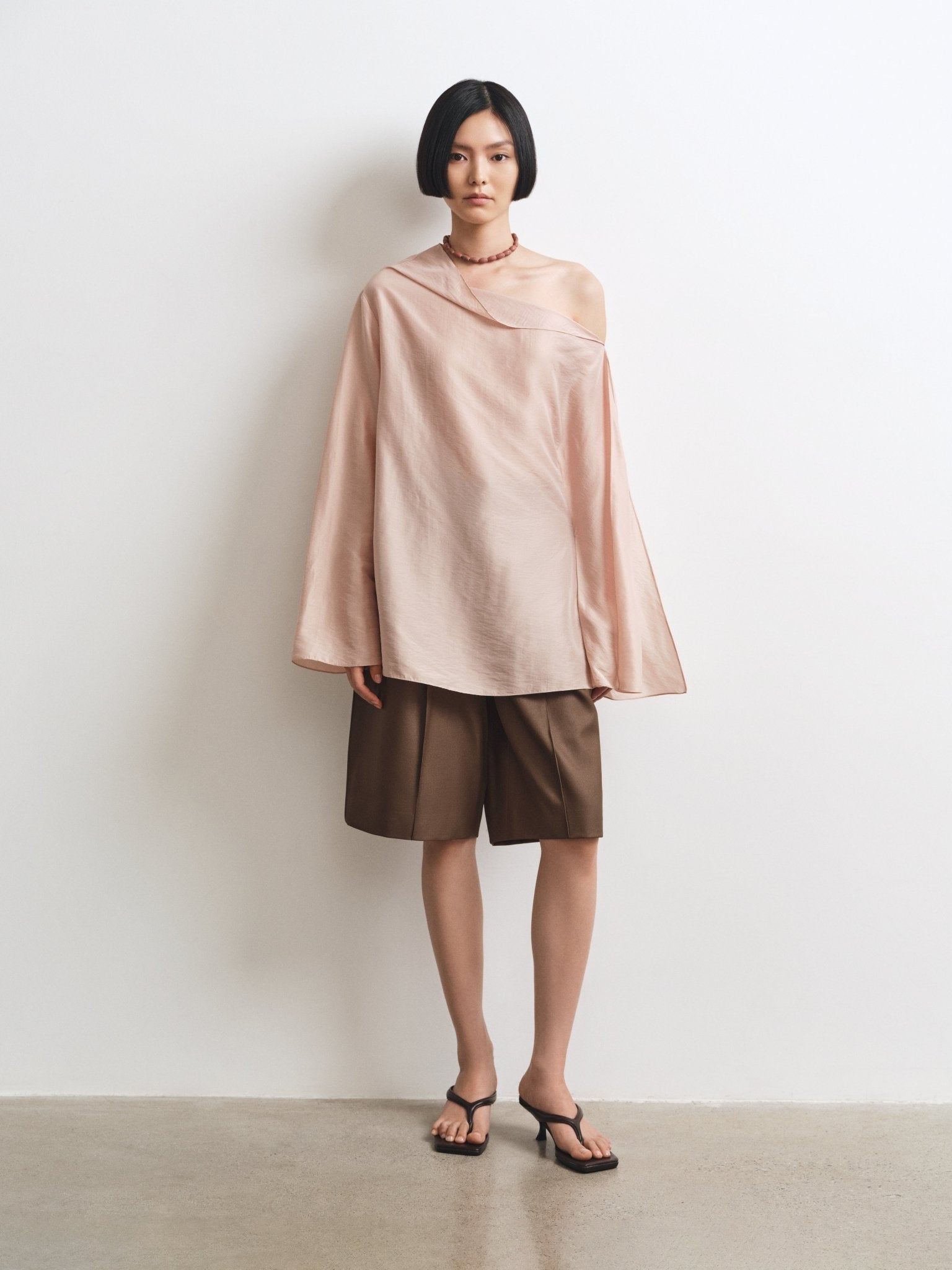 Shift Top & Barrel Short Set – Effortless Summer Elegance - Jadeiteth
