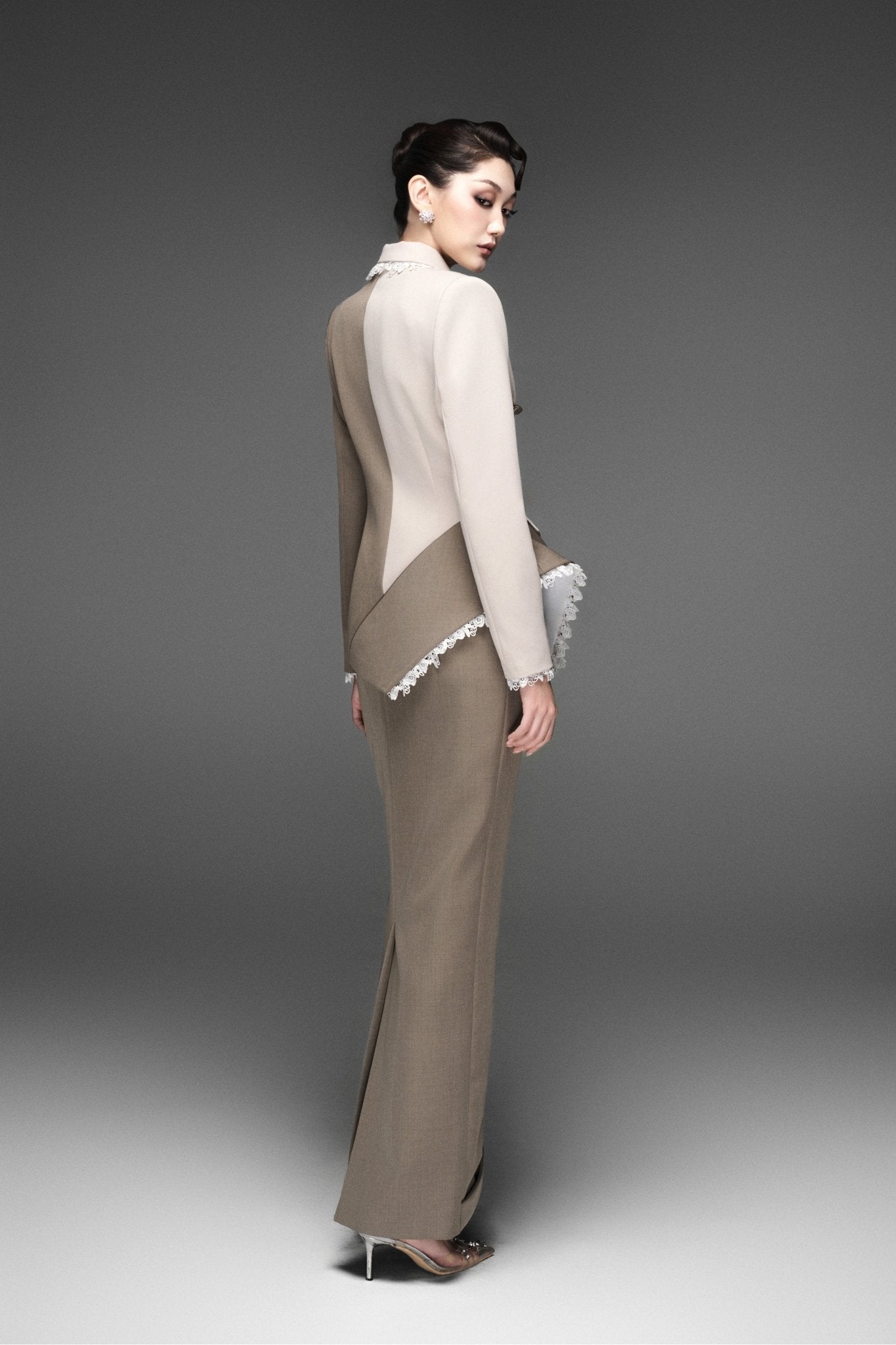 Silent Structure Vest Set & Dune Linear Structure Trousers - Jadeiteth