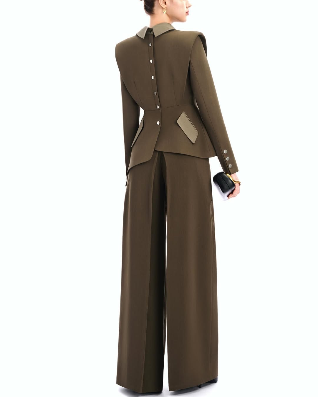 Structure Moss 2-Side Long Sleeve Vest x Moss 2-Side Pants - Jadeiteth