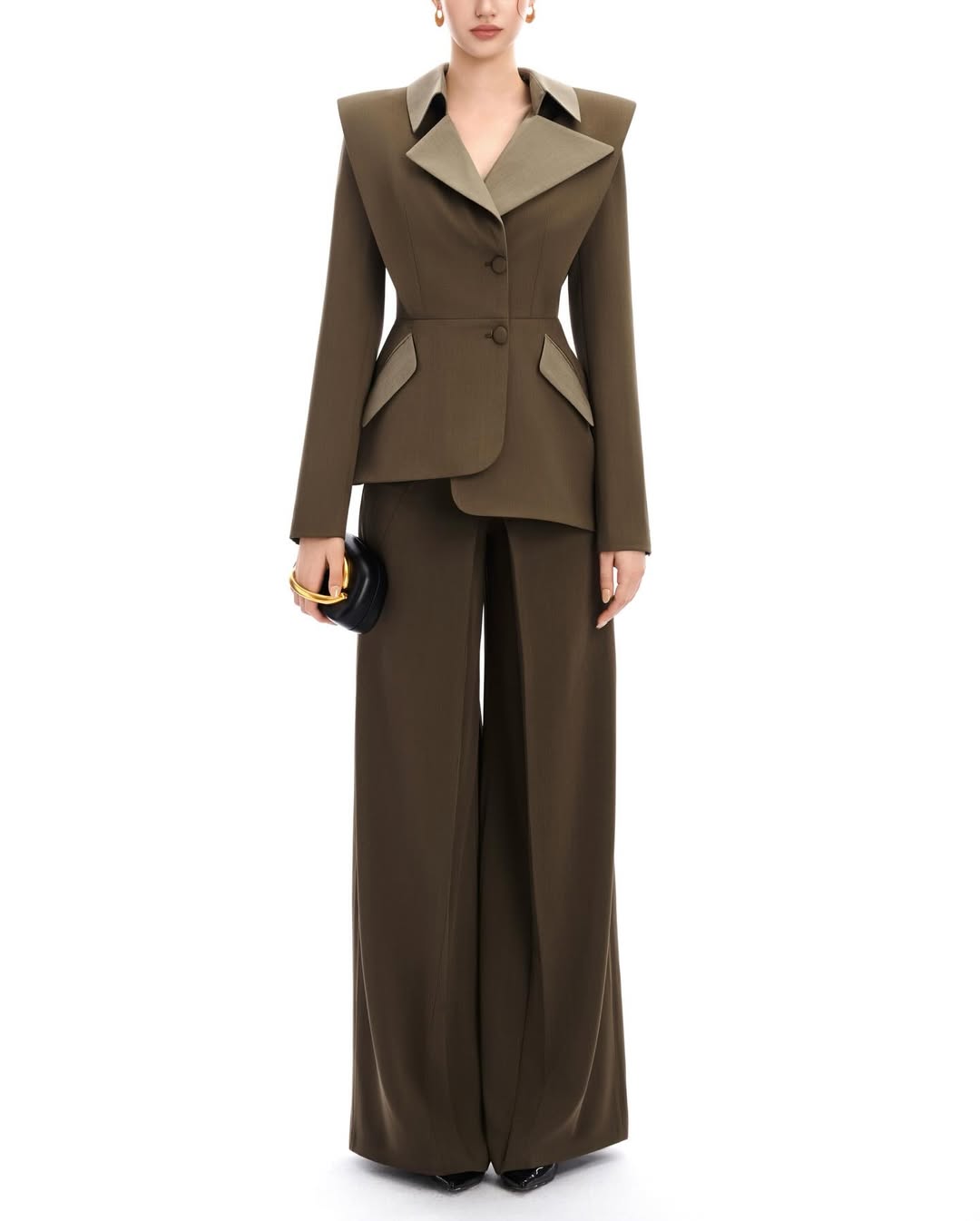 Structure Moss 2-Side Long Sleeve Vest x Moss 2-Side Pants - Jadeiteth