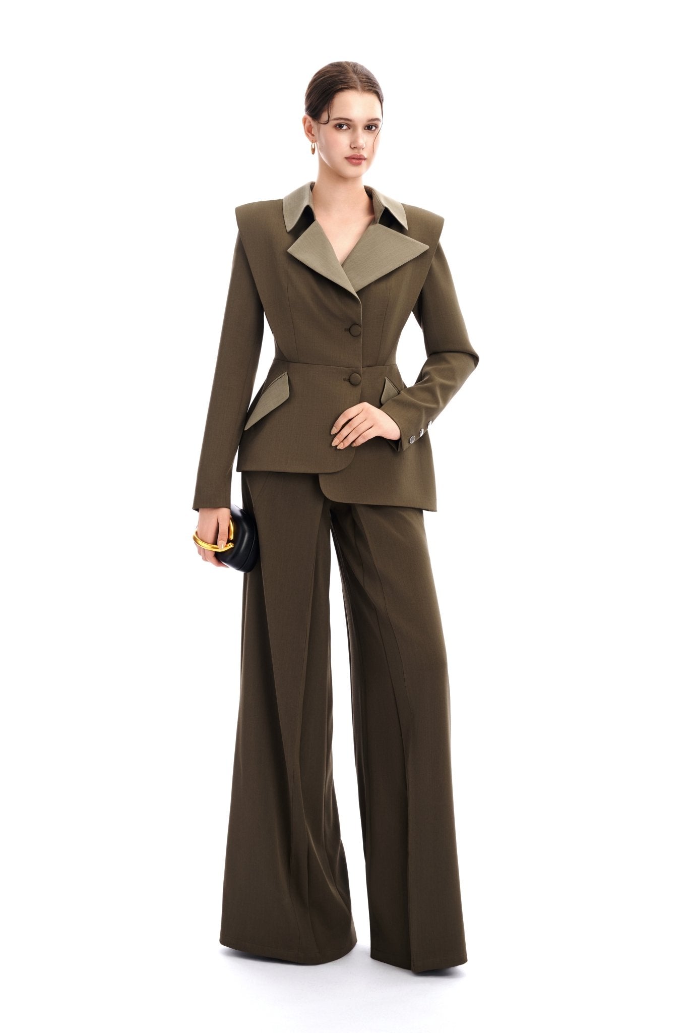 Structure Moss 2-Side Long Sleeve Vest x Moss 2-Side Pants - Jadeiteth