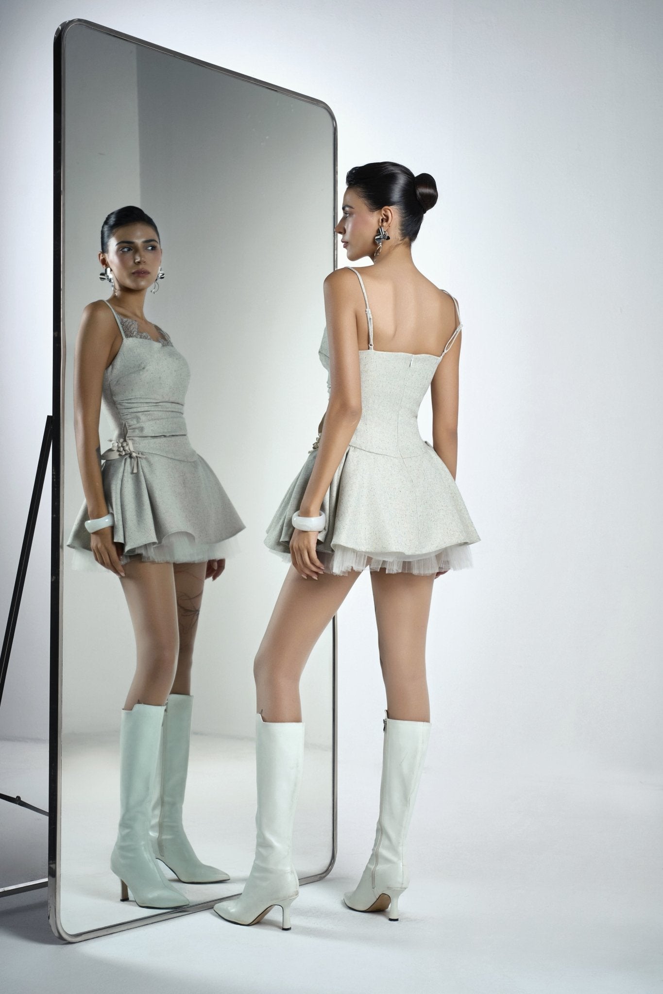 Sugar N Pop Mini Dress & Bell Flower - Jadeiteth