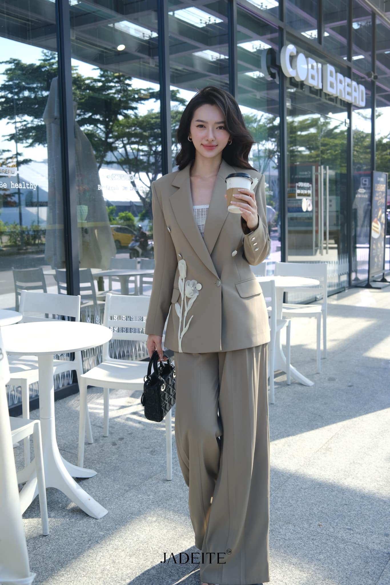 Tulip Moss Vest x Vie Moss Pants - Jadeiteth