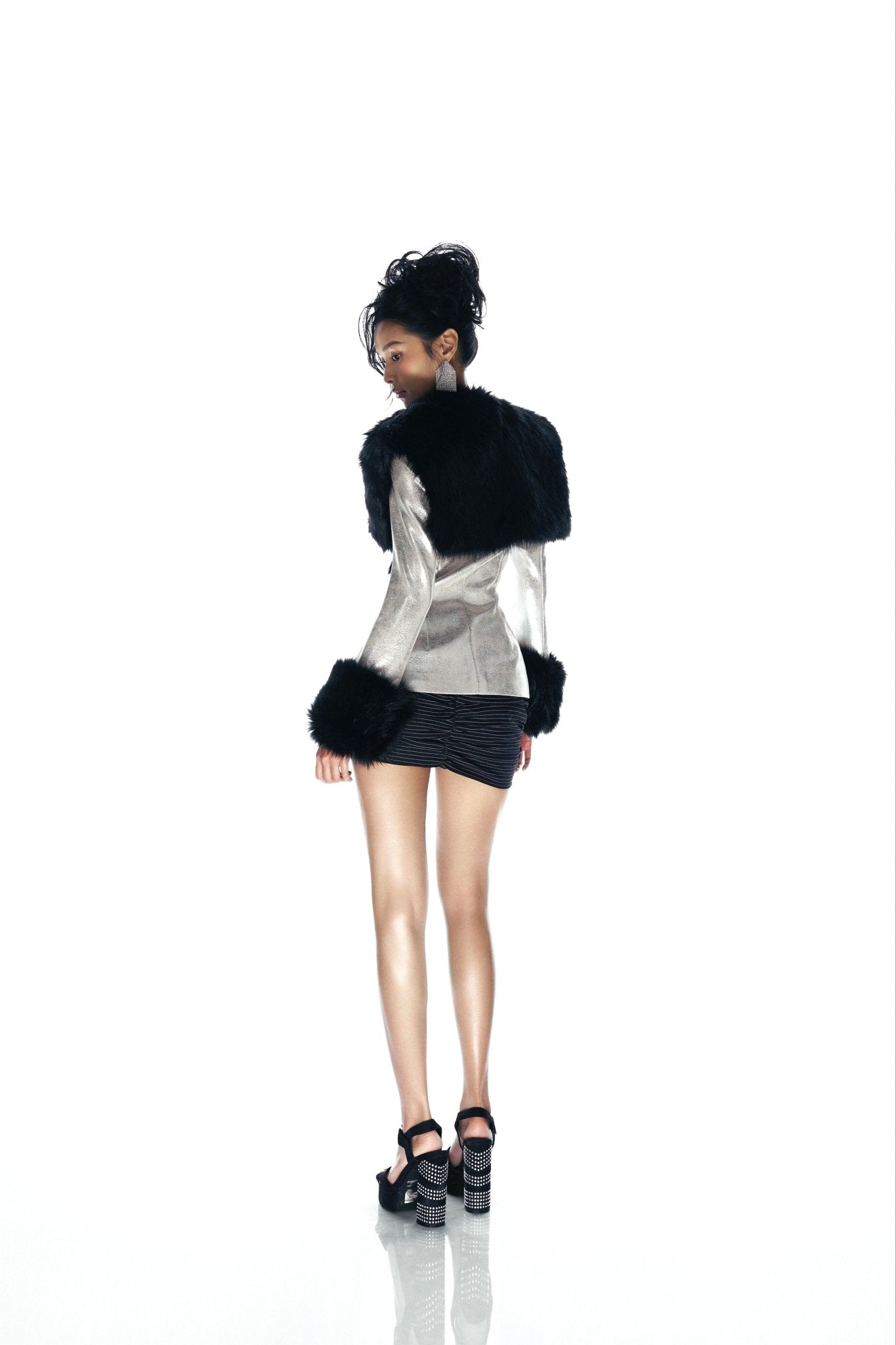 Vagabond Vest & Line Mini Skirt - Jadeiteth