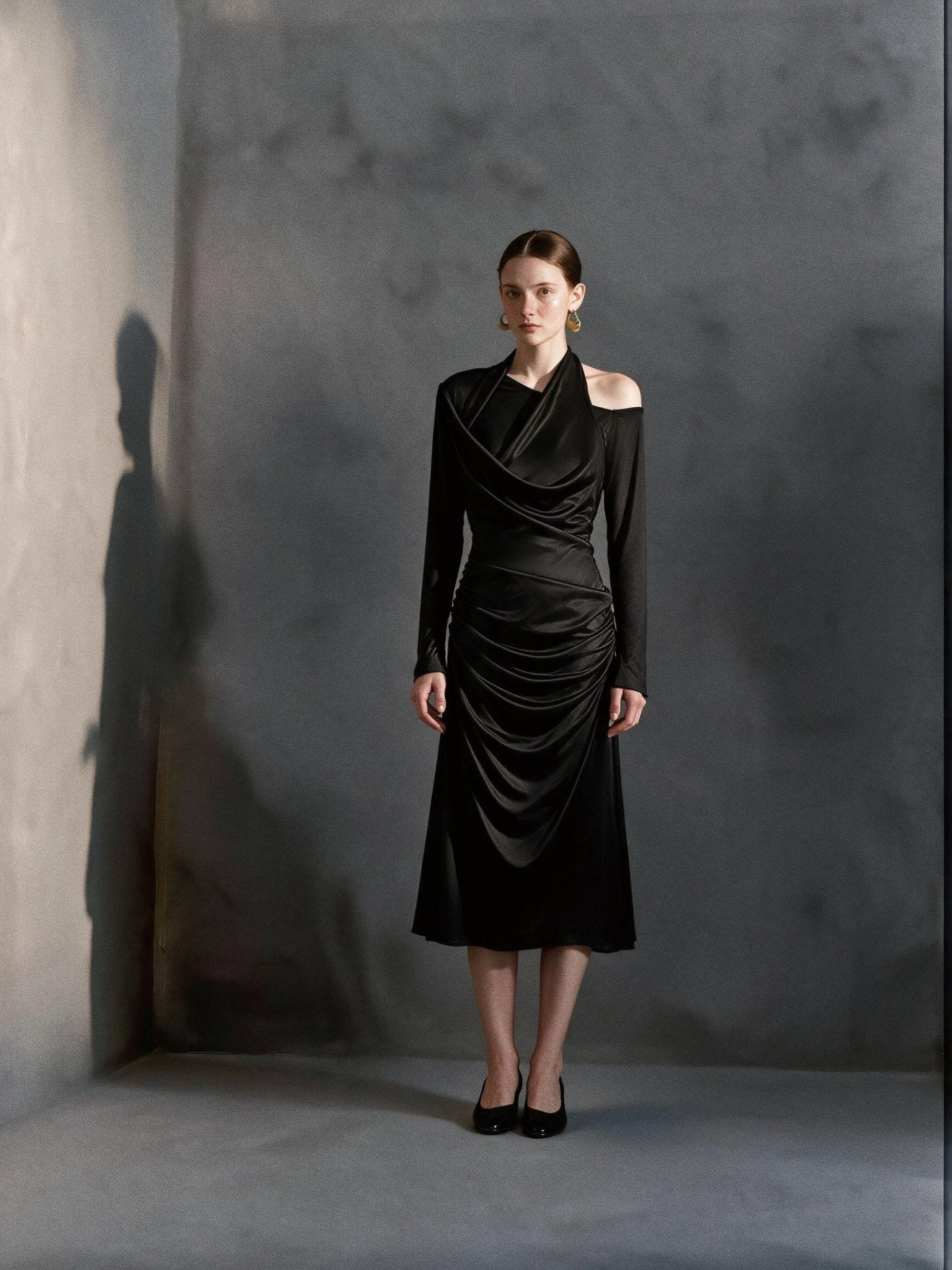 VESA B Column Dress - Jadeiteth