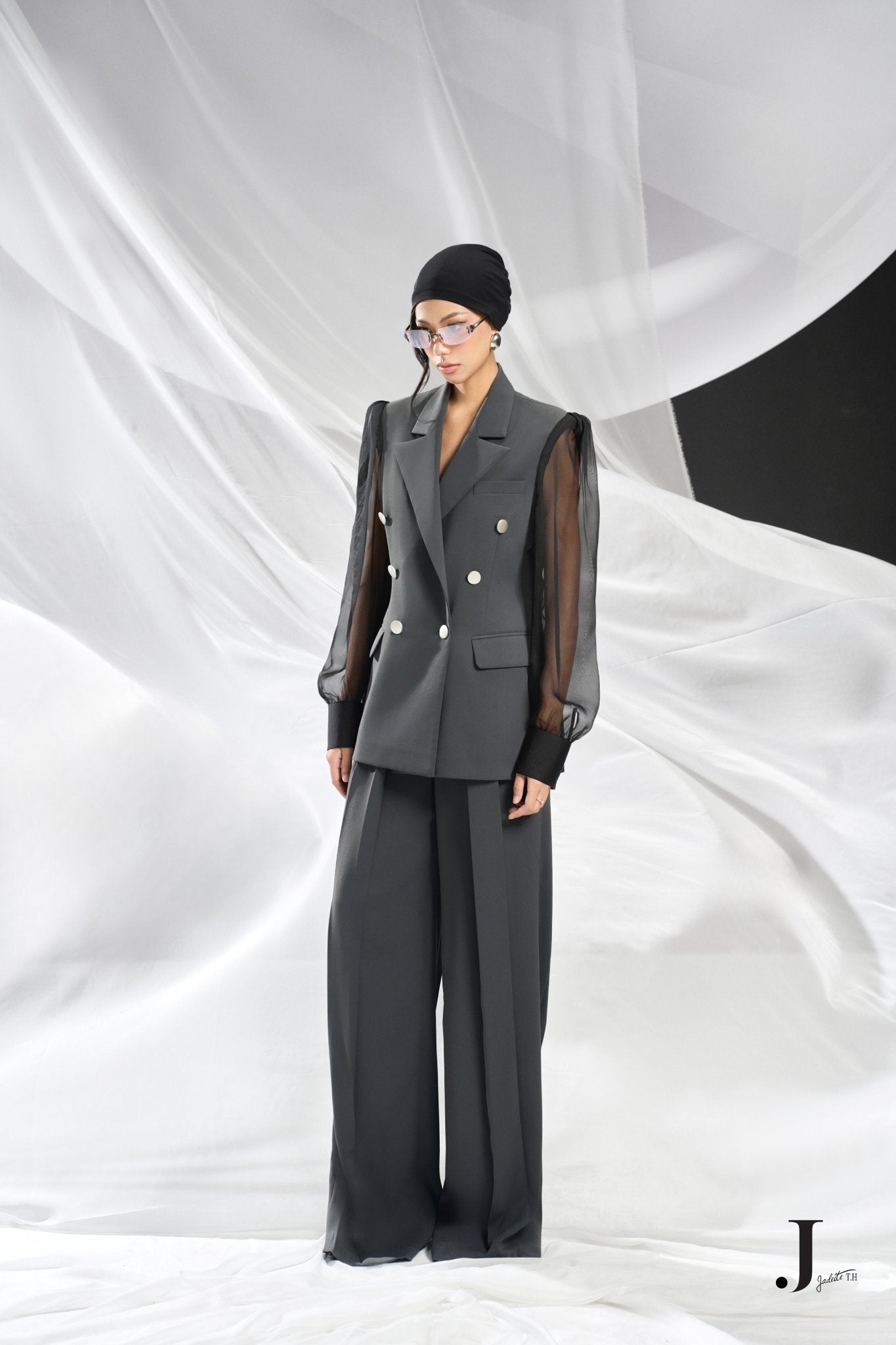 Vivien G Vest x Vivian G Pants - Jadeiteth